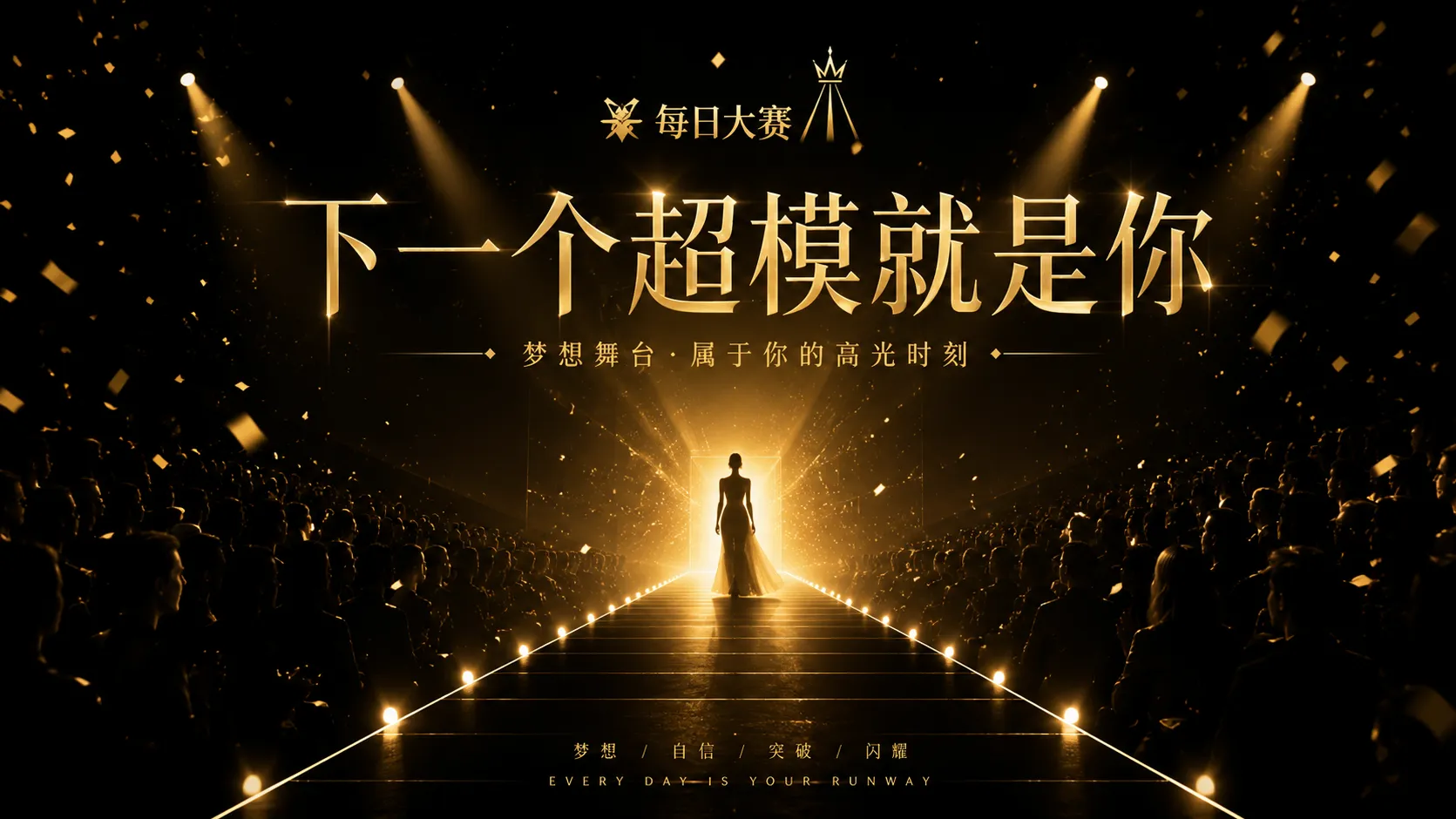 每日大赛品牌舞台视觉